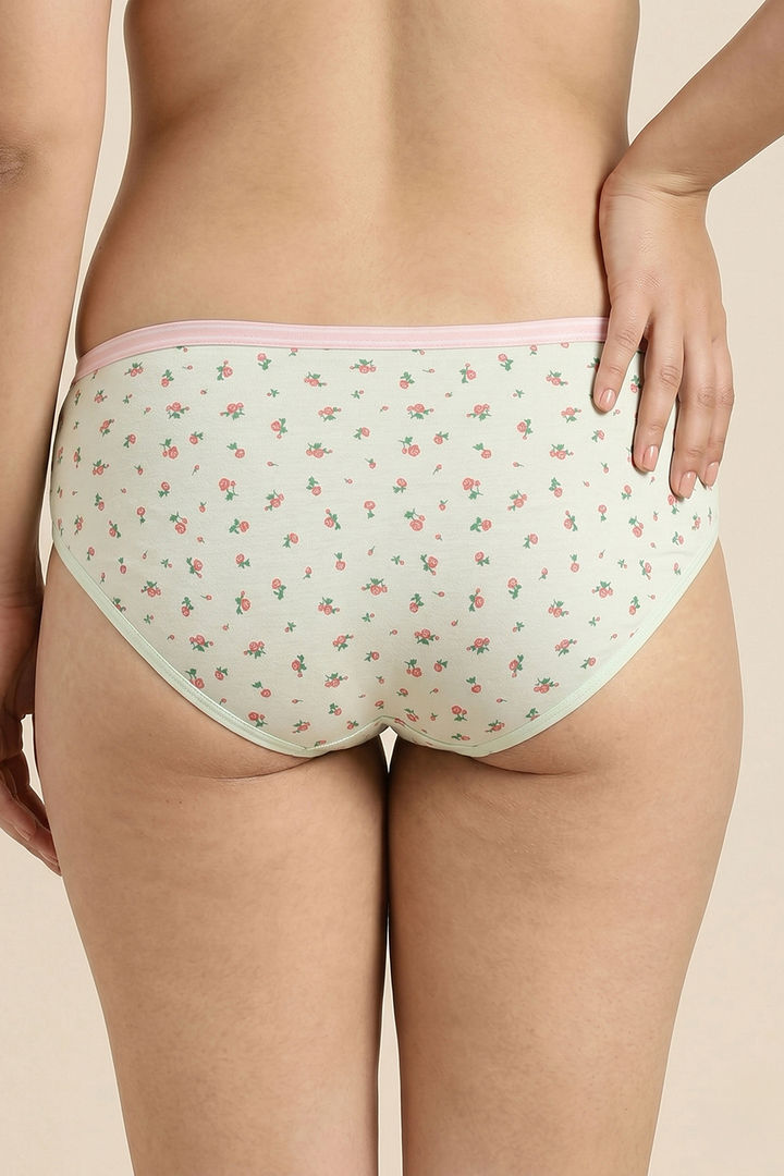 Zivame Regular Rise Full Coverage Hipster Panty (Pack of 3) - Multicolor — image 3